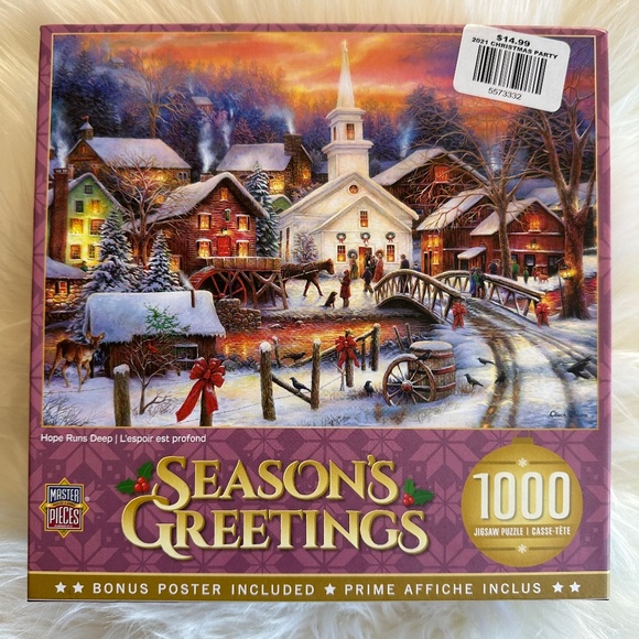 1000 Piece Puzzle - “Hope Runs Deep”- Excellent Condition - Picture 1 of 5
